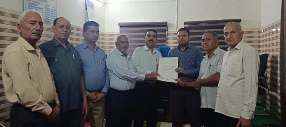 Memorandum Gave to Tehsildar
