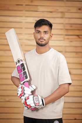 Kanishka Chauhan of Kulana village's bat performed well in England