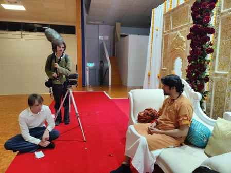 A team from a New Zealand university arrived to research the life of Bageshwar Sarkar