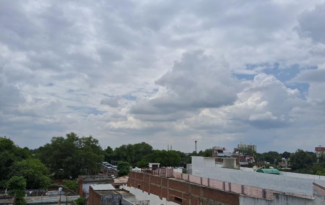When the clouds came...but no rain, they left without hesitation
