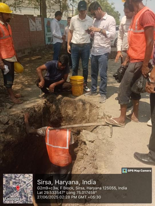 Amrit Scheme: The agency for the rainy season pipeline work has initiated an investigation, and the contractor was informed of the shortcomings after samples were taken.