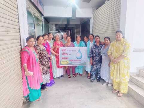 Created awareness for water conservation