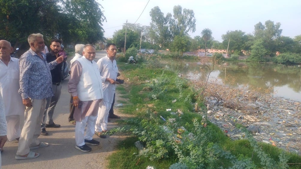 Pipeline will be laid to prevent waterlogging in Shahpur Turk