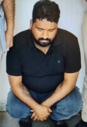 The accused arrested for duping a transporter of Rs 44,000 by posing as a fake SHO