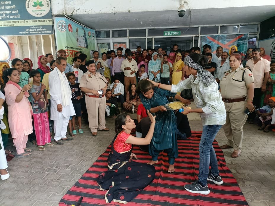 Street play created awareness against drug abuse
