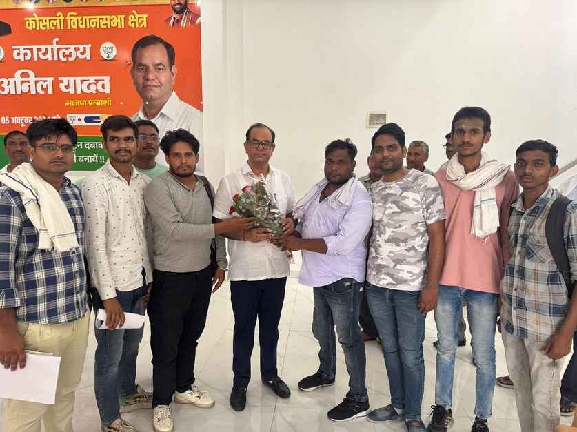 MLA Anil Yadav inaugurated the development works