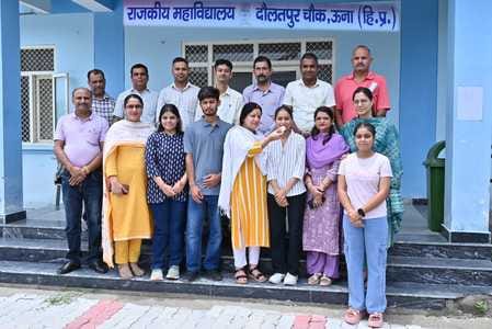 Four students of Daulatpur Chowk made their mark in BCA merit