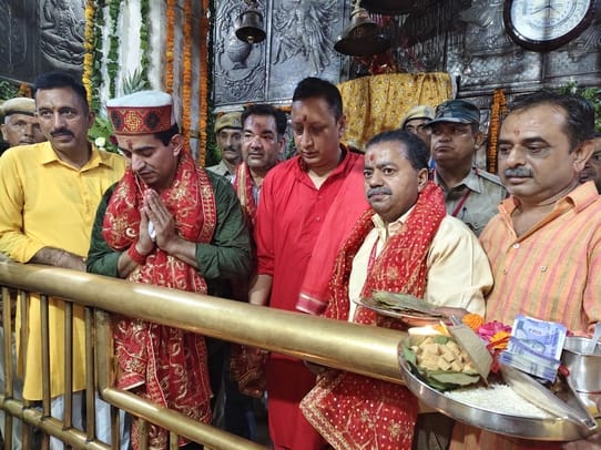 Gupt Navratri of Ashadh month started in Jwalamukhi