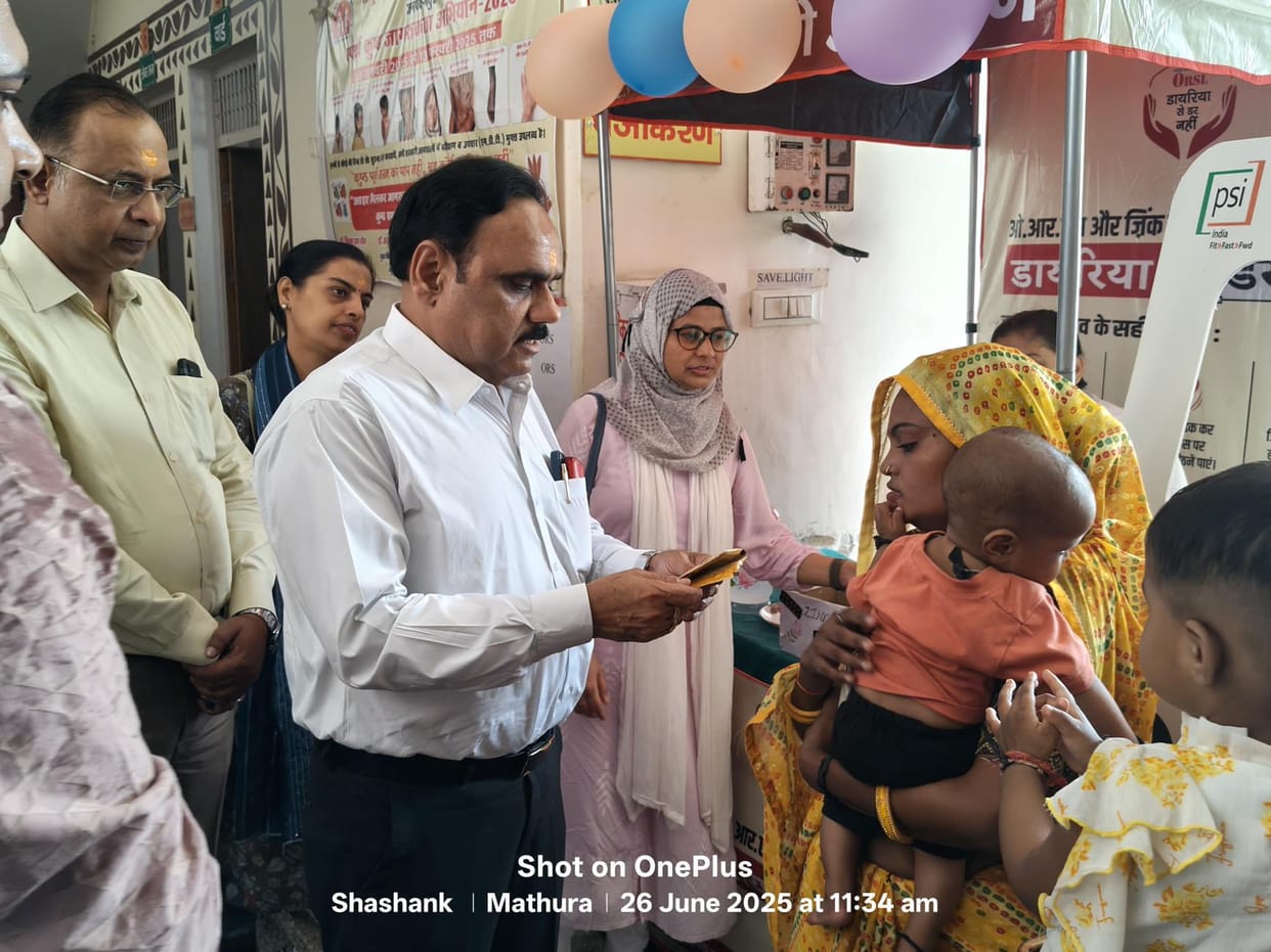 Diarrhea Stop Campaign launched, teams will go door to door