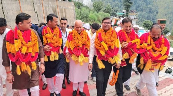 Inauguration of sub-vegetable market in Jachch