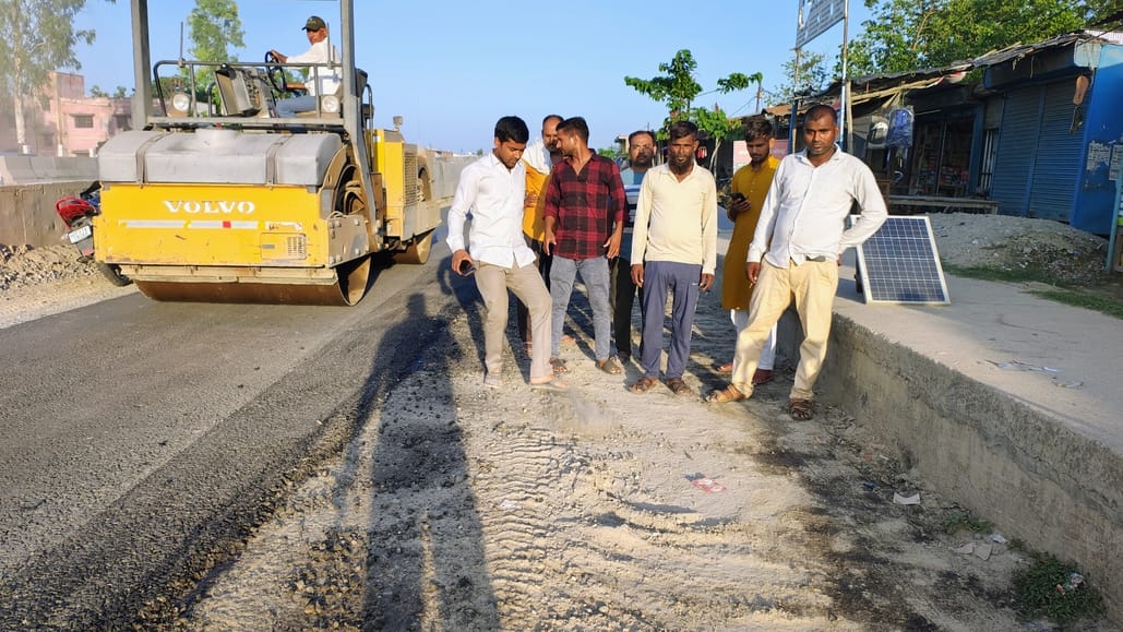 Traders create ruckus over irregularities in road construction