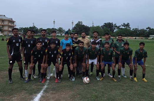 Saloh defeated Isapur 2-0 in the night football competition