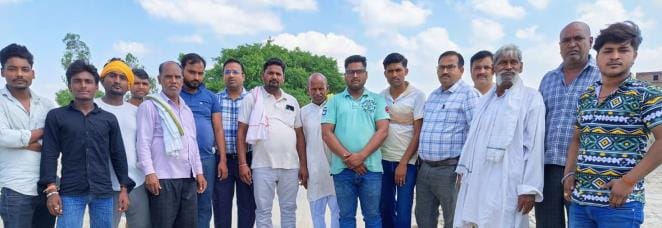 Assurance was received about the construction of the bridge, the villagers were happy