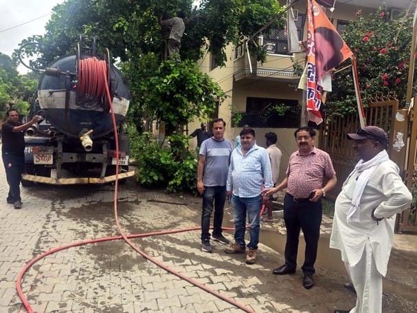 Administration became active after the rain, sewerage cleaning and disposal work accelerated
