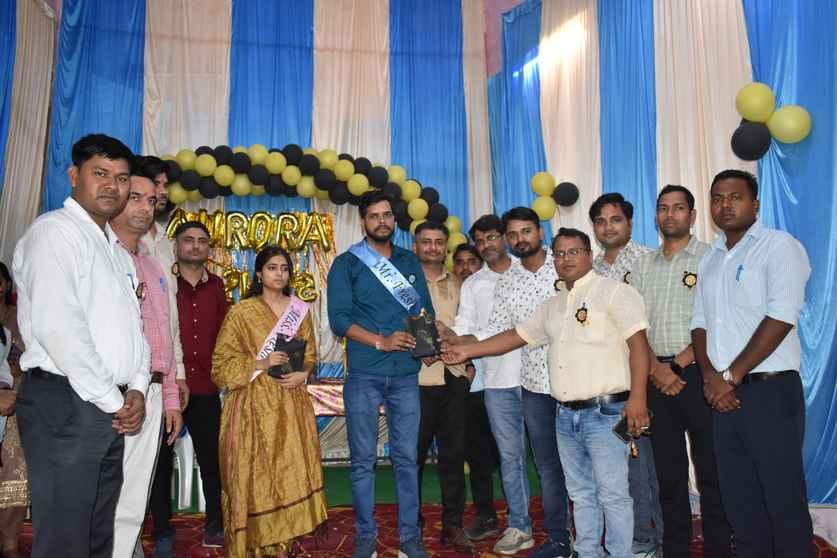 Raghavendra and Neha were selected as Mr. and Miss Fresher