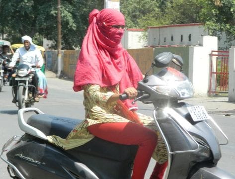 The scorching sun increased the heat with humidity, the mercury rose