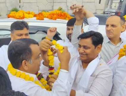 अजमेर पहुंचे डोटासरा व टीकाराम जूली