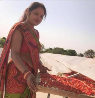 Sadhna became an example of women empowerment by innovating in agriculture