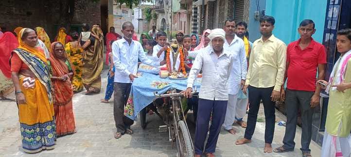 Statue of Shanidev was established in Bisalpur