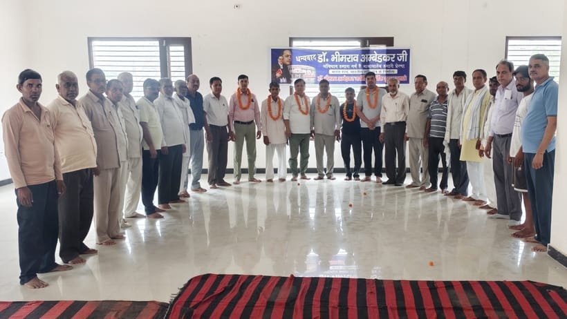 Rohtas Baberwal became the head of Sarva Aaja Sangharsh Samiti Block Nangal Chaudhary again