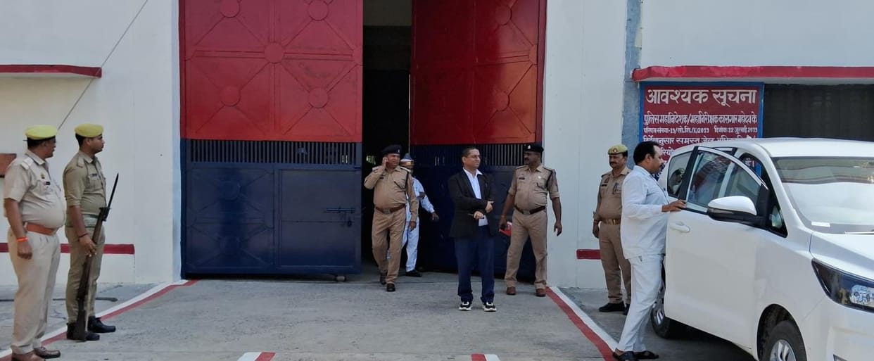 District Judge and DM met the prisoners and checked the arrangements
