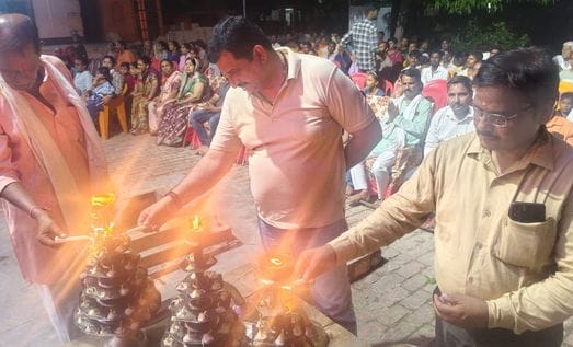The 20-day fair concluded with Mahaarati