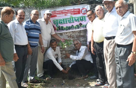 Plantation was done in Jailchungi Ramlila Ground