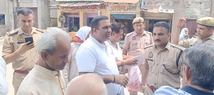 SDM arrived for investigation in the dispute of Shiv Mandir