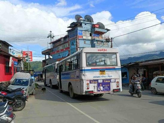 Roadways bus reached two kilometer workshop after three days