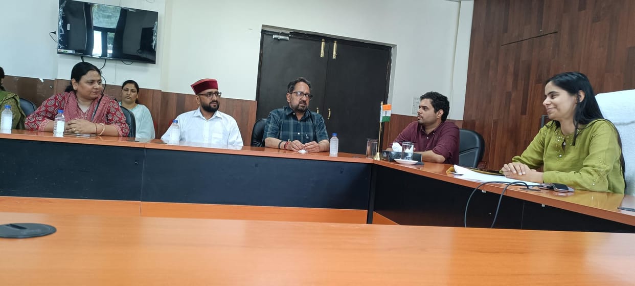 DC Reasi Held Meeting