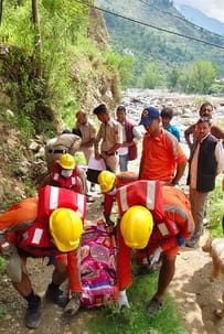 Murti entered the house again to save her ailing elderly father