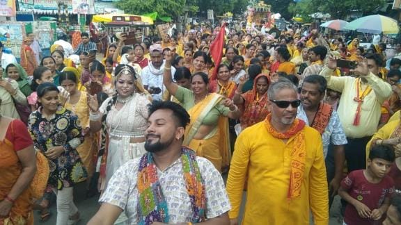 Lord Jagannath's procession taken out with great pomp