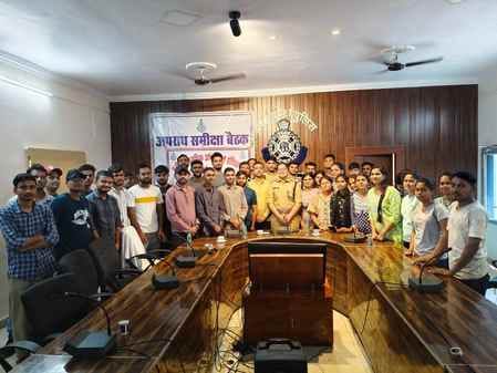 पुलिस लाइन में संचालित ‘दिशा लर्निंग सेंटर’’ का किया निरीक्षण