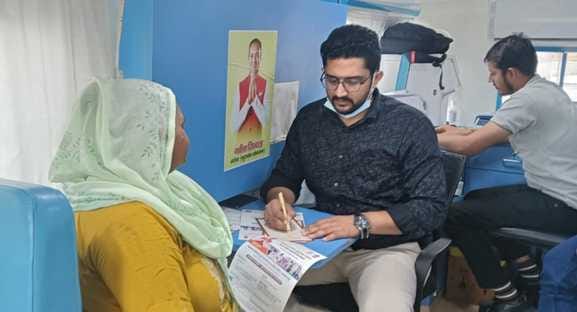 37 people took advantage of health facilities in the camp