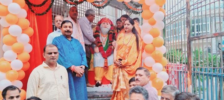 Statue unveiled on Bhamashah Jayanti, celebrated as Businessmen Welfare Day