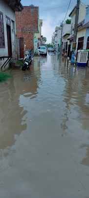 Weather became pleasant due to rain, waterlogging increased problems