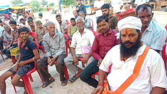 Raasleela concluded with the killing of Kansa, devotees gathered in large numbers in the feast