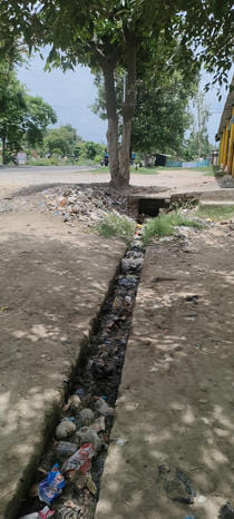 Narautha Devidas village is surrounded by filth due to lack of cleanliness