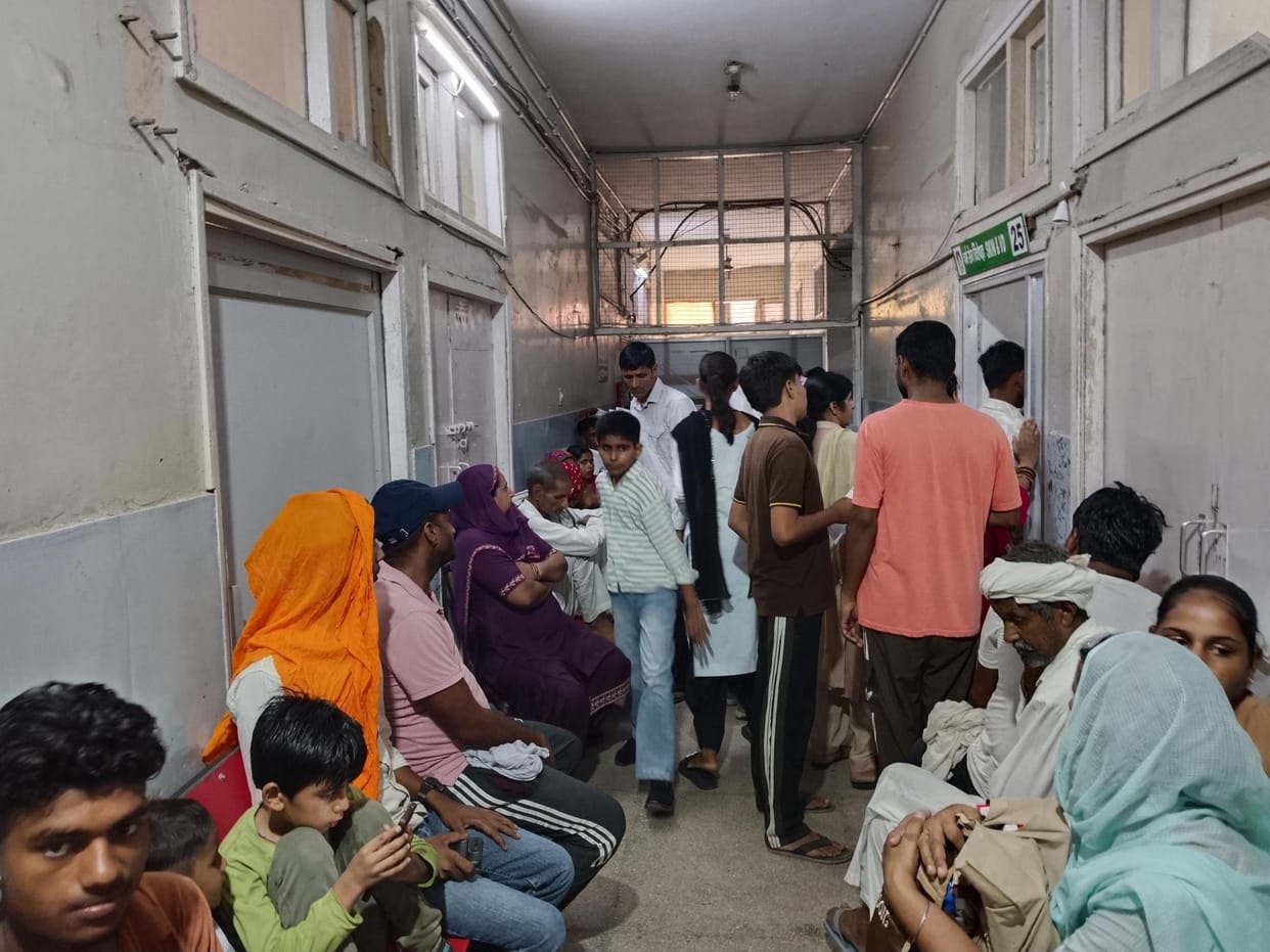 Humidity increased due to rain, skin diseases increased