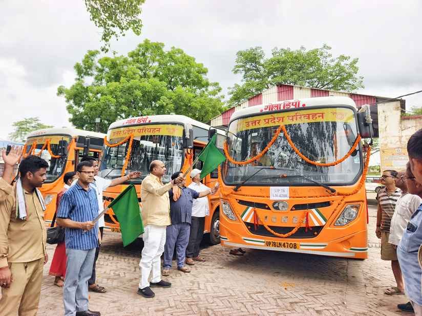 Gola Roadways Depot got five buses before Sawan