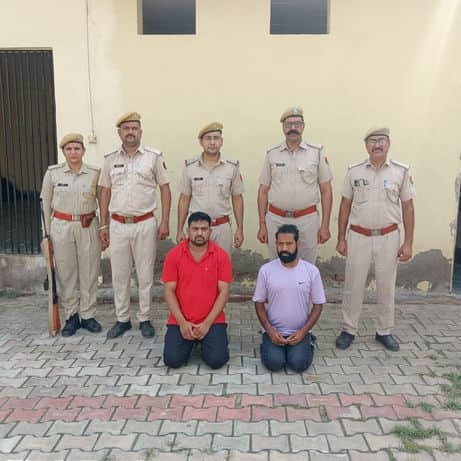 जंक्शन सिटी पुलिस ने 72 लाख की हेरोइन सहित दो तस्करो को गिरफ्तार किया।