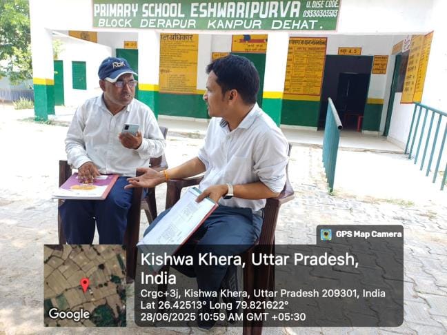 JE who came to verify school pairing found the school closed