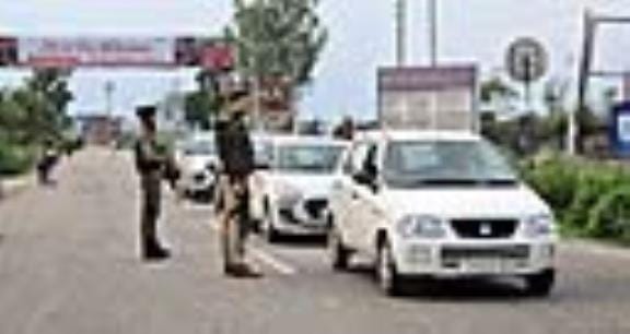Security Tight in Katra And Bhawan