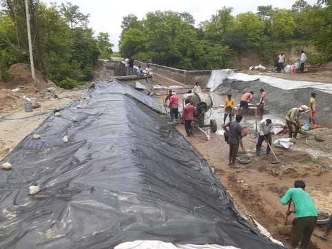 Dole strengthening work on Madhotanda Rajwahe intensified