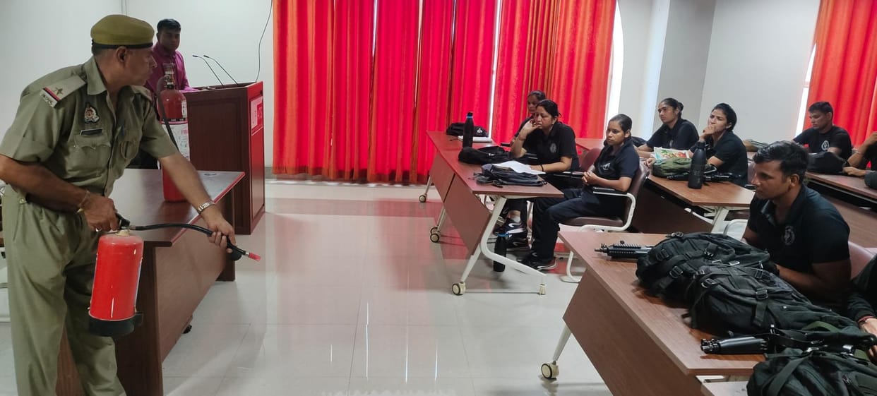 ATS commandos learnt rescue techniques in case of fire
