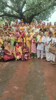 Srimad Bhagwat story started in Geeta Bhawan Nadaun