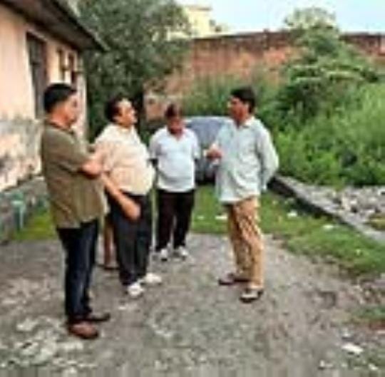 MLA Visit Lane in Katra