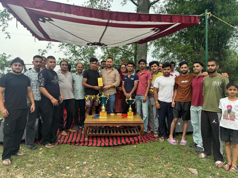 Sameerpur team became winner in volleyball competition