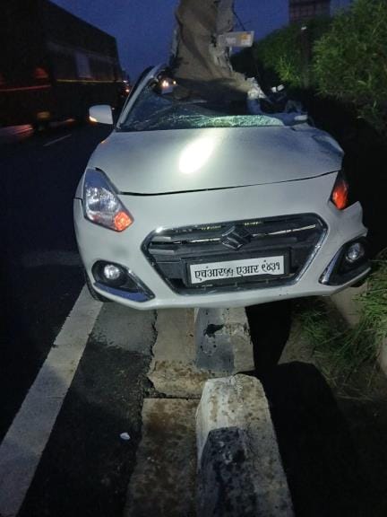 mainpuri news road accident one died