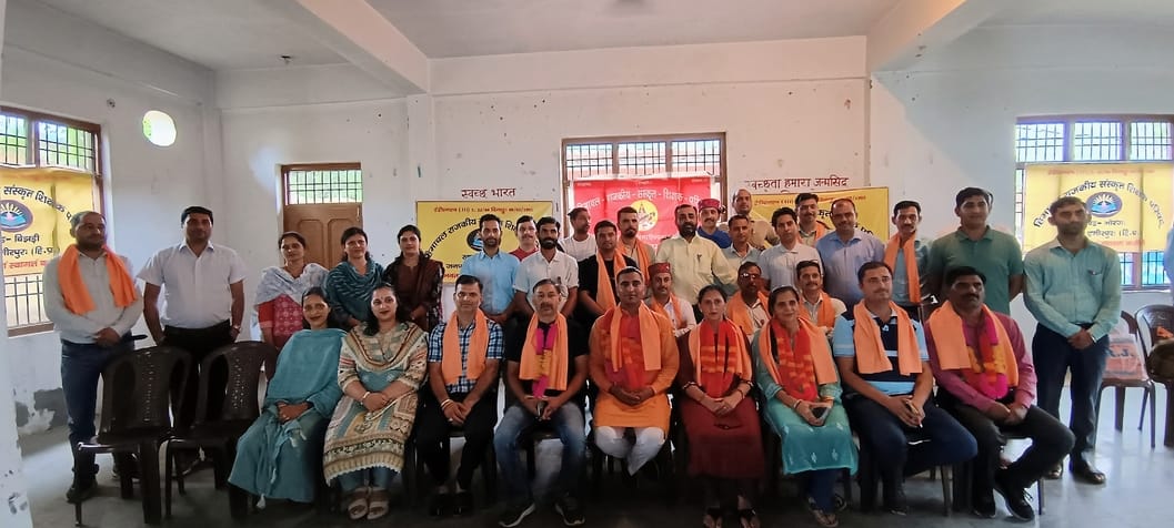 Naresh got the command of Sanskrit Teachers Council, Hamirpur for the second time.